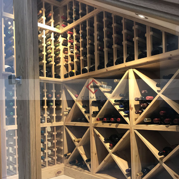 Wine cellar discount ideas under stairs